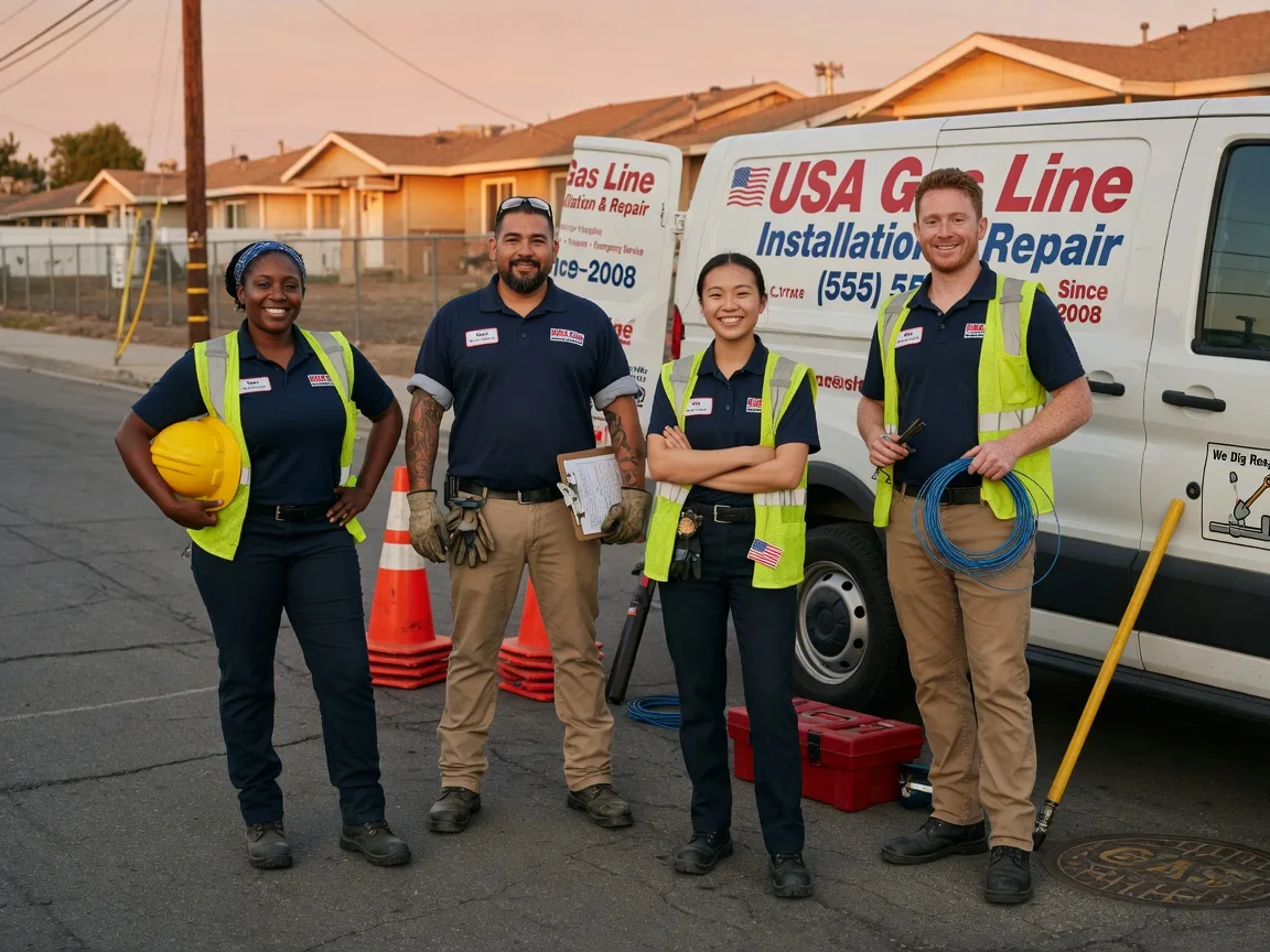 Gas Line Installation company in Orange Cove, CA